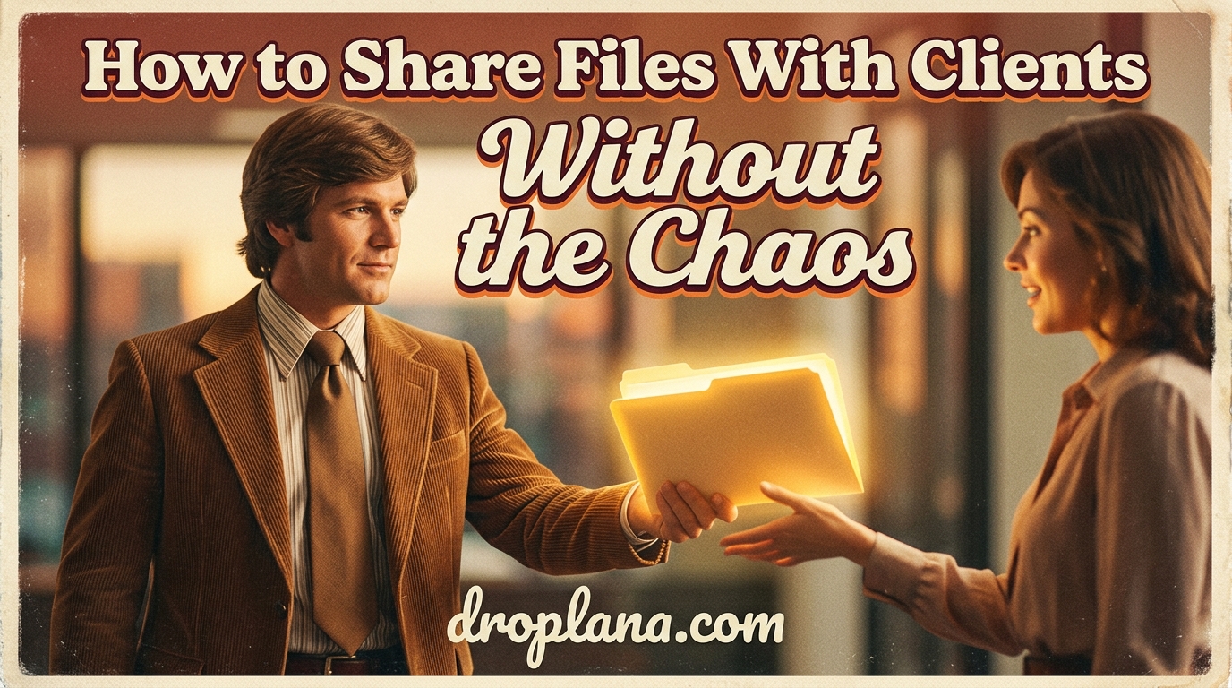 How to Share Files With Clients Without the Chaos